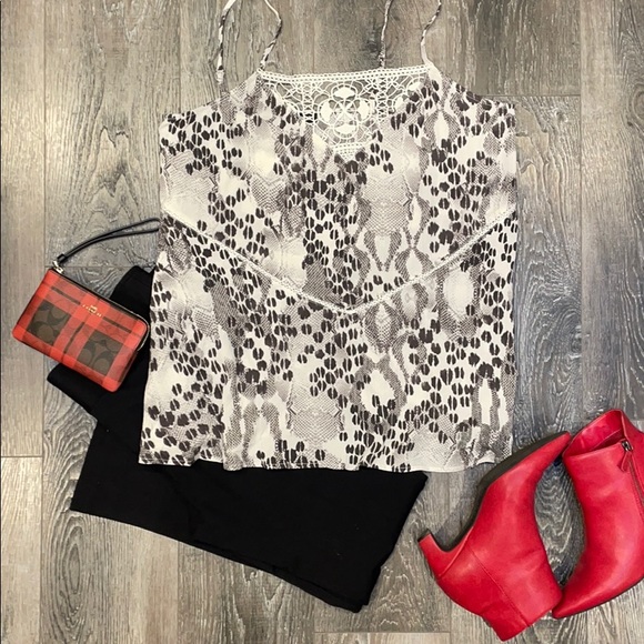 Express Animal Print Cami - Picture 2 of 7